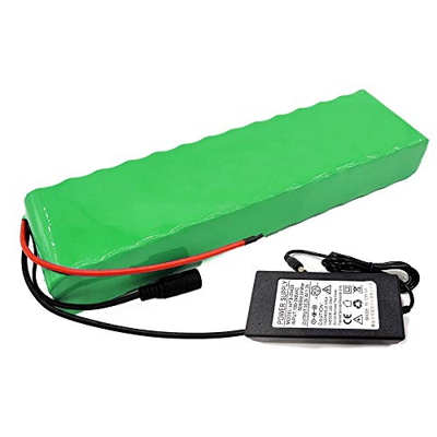 Seilylanka con Cargador 24V 12Ah 25.9V Batería de Iones de Litio E-Bike Bicicleta eléctrica 7S4P 38x68x260mm