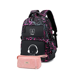 Asge Mochila Escolar para niñas Adolescentes jóvenes Mochila para el Colegio Mochila Reflectante para el Exterior Camping Mochila Grande Resistente al en oferta