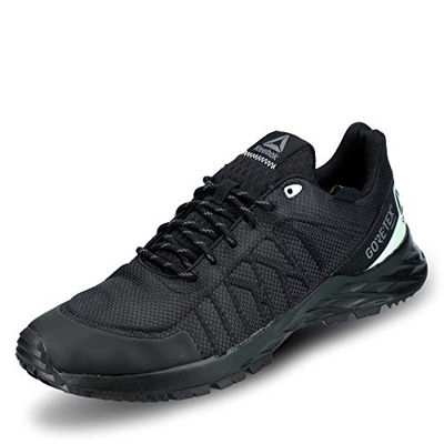 Reebok Astroride Trail GTX 2.0, Zapatillas de Deporte Hombre, Negro (Black/Cold Grey/Emerald I 000), 38.5 EU