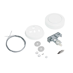 Siteco Vega de 1 cable, dosel blanco redondo en oferta