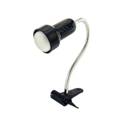 Lámpara de pinza Lolek brazo flexible largo, negro precio