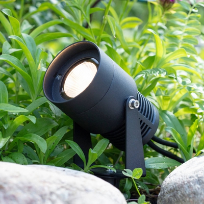 Garden 24 foco LED, negro, 3 vatios