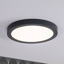 Paulmann panel LED Abia, redondo Ø30cm gris oscuro características