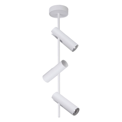 Foco de techo Leda 3, 3 luces, blanco