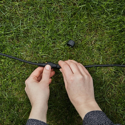Garden 24 cable de extensión, negro, 10 m