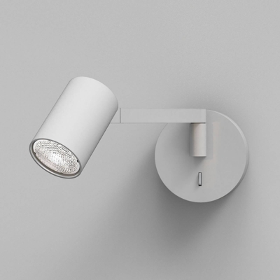 Astro Ascoli Swing aplique, blanco texturizado