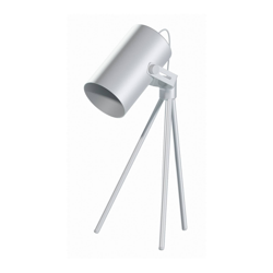 Lámpara de mesa La Tuba 450 trípode, foco, blanco características
