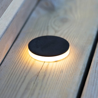 Garden 24 foco LED negro 3W lateral Ø6cm