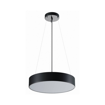 Lámpara colgante Cleo 400 en negro con difusor