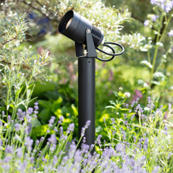 Garden 24 foco LED con pica spotlight 6 vatios características