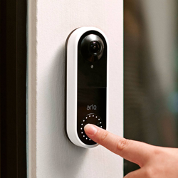 Arlo Essential videoportero, cable, blanco precio