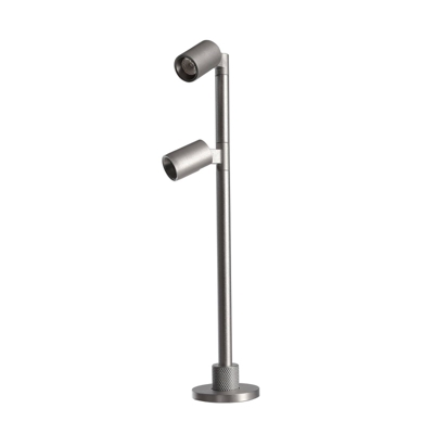 Lámpara LED expositor Herculis double 3.000K plata