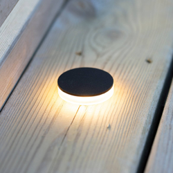 Garden 24 foco LED negro 3W lateral Ø4,5cm precio
