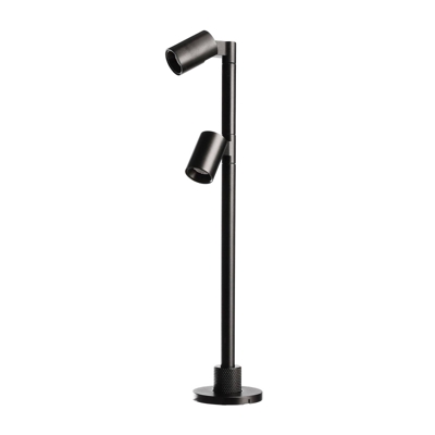 Lámpara LED expositor Herculis double 3.000K negro