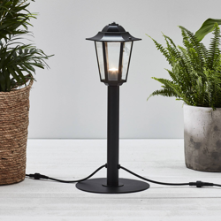 Garden 24 bolardo luminoso LED farol, negro, 3W precio