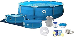 Avenli Piscina – 366 x 76 cm – Completo con filtro, bomba y tapa – Azul características