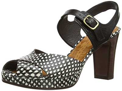 Chie Mihara Neret Taipan Asfalto Nyongo Nasu - Sandalias de Cuero Mujer, Color, Talla 37