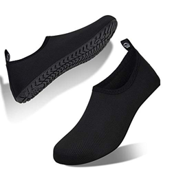 Zapatos de Agua Buceo Snorkel Hombre Mujer Escarpines de Surf Playa Natación Deportes acuáticos(XQZ-XZYan,36/37EU) en oferta