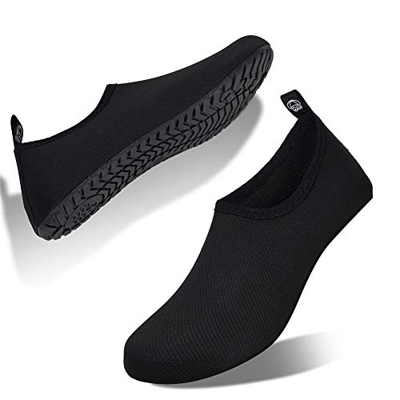 Zapatos de Agua Buceo Snorkel Hombre Mujer Escarpines de Surf Playa Natación Deportes acuáticos(XQZ-XZYan,36/37EU)