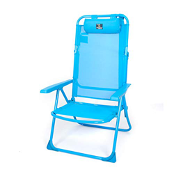 CREVICOSTA QUALITY MARK MARCAS DE CALIDAD 901 SILLÓN Alto Plegable. RECLINABLE 8 Posiciones. Azul precio