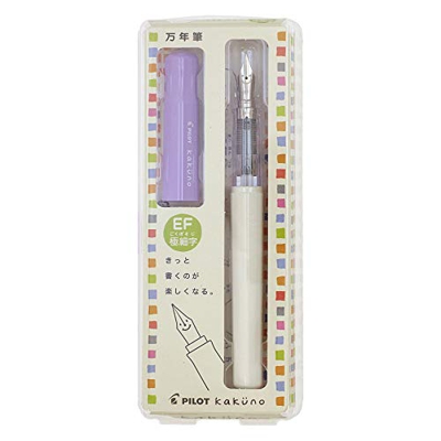 Pilot Kakuno Soft Violet Pluma estilográfica EF