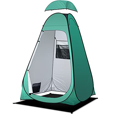 Tienda de campaña para inodoro riggoo ducha, tienda privacidad la playa, cambiar el vestidor, pesca, viaje, portátil, al aire libre, con bolsa transpo