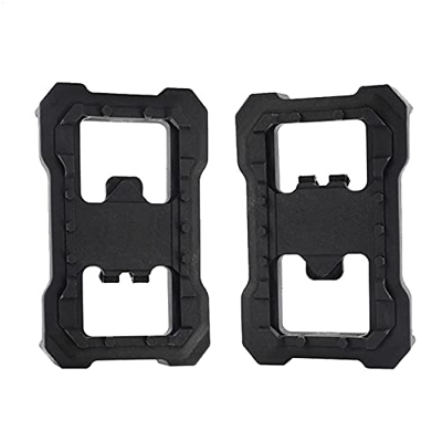 DASNTERED Pedales de Bicicleta para MTB, Cala sólida para Bicicleta de Ciudad, Ciclismo de montaña, Pedal de Plataforma Ligero Universal para Biciclet