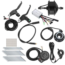 Alomejor Kit de conversión de Bicicleta eléctrica de 48 V 250 W con Controlador Medidor de Bicicleta KT-900S para Velocidad de Rueda de 24 Pulgadas 25 precio
