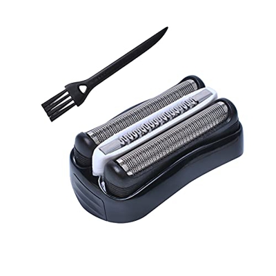 32B - Cabezal de afeitado para maquinillas de afeitar eléctricas Braun Series 3 3090cc 3050cc 3040s 3020 340 320 con brash de Poweka