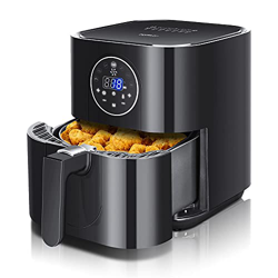 Aigostar Mini Cube - Freidora de aire sin aceite, 3,5 litros, 1500W, 7 funciones preestablecidas, tiempo y temperatura ajustables manualmente. Panel L precio