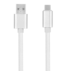Speedrid Nuevo Cable de Carga USB Seguro Cargador Adaptador USB para los Teléfonos Móviles Regulares (Plata) características