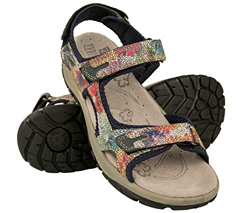 Zerimar Sandalias Deportivas Trekking | Sandalias de Cuero Mujer | Zapatos Verano Piel | Sandalias de Senderismo | Zapatos Verano Trekking | Color: Mu precio