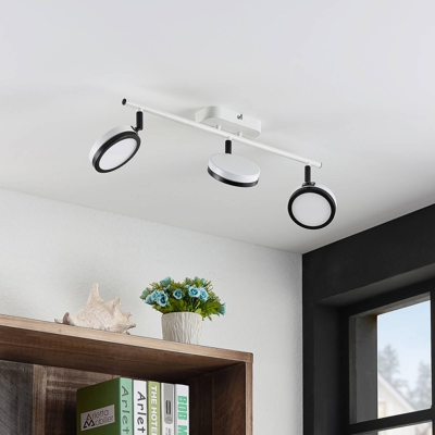 Lindby Vesim foco LED, blanco, 3 luces
