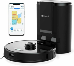 Proscenic M8 PRO Robot Aspirador y Fregasuelos Con Vaciado automático Laser-Navi características
