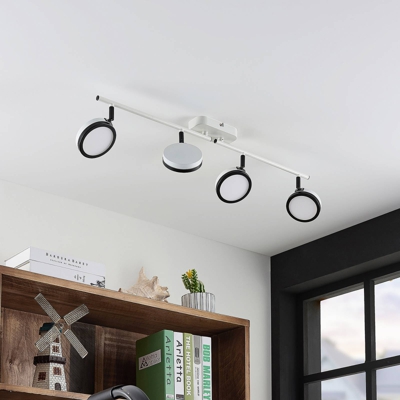 Lindby Vesim foco LED, blanco, 4 luces