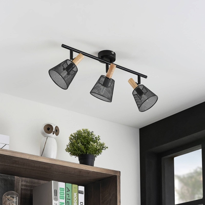 Lindby Layne foco de techo, 3 luces, largo