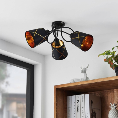 Lindby Sindri plafón, 3 luces