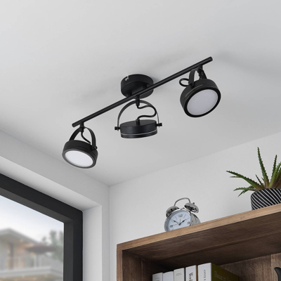 Lindby Omila foco de techo LED, 3 luces
