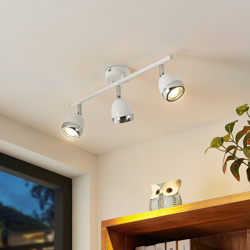 Lindby Khaled foco de techo, 3 luces en oferta