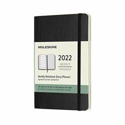 -Moleskine Weekly Pocket Diary Black 2022 BOOK NUEVO precio