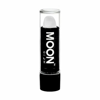 Moon Glow Intense Neon UV Lipstick, White Single, 5g NUEVO