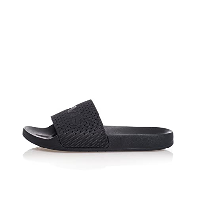 Levi's June Perf S, Sandalia Mujer, Black Normal, 39 EU