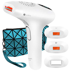 Auratrio Pro 8 Depiladora Luz Pulsada IPL> 600,000 Disparos, Depilación Permanente del Vello Visible en Casa para Hombres&Mujeres, Cabezales para Cuer precio
