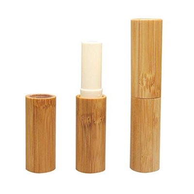 Bálsamo labial vacío de bambú de 3 ml, 3 unidades de 3 ml, bálsamo labial portátil, duradero, pintalabios con tiza, vasos, frascos para cosméticos, ma