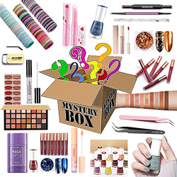 Mystery Box, Lucky Cosmetic Mysteries Box Lápiz labial, rubor y otros productos son un buen regalo. ¡Nada imposible! Lujoso, económico, muchos estilos características