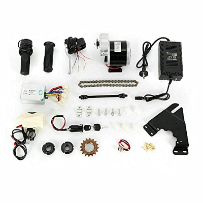 Kit de conversión para bicicleta eléctrica, 24 V, 350 W, 22 - 28 pulgadas, motor de bicicleta eléctrica