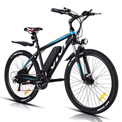 VIVI Bicicleta Electrica 350W Bicicleta Eléctrica Montaña, Bicicleta Montaña Adulto Bicicleta Electrica 26", Batería de 10.4Ah, 32 km/h Velocidad MÁX en oferta
