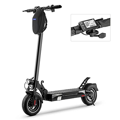 iScooter Patinete Electrico - 500 W Motor, Velocidad 45 km/h, hasta 40 km de Largo Alcanc, Plegable Patinete Electrico Adultos Ruedas Anti Reventon de
