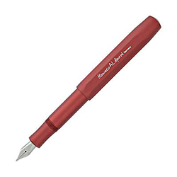 Kaweco AL SPORT - Pluma estilográfica, color rojo en oferta