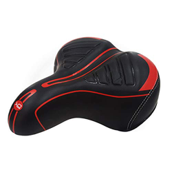BWBIKE Wide Soft Flexible Cojín del Asiento de la Bicicleta Diseño a Prueba de Golpes Big Bum Sillín de Confort Extra para Bicicleta de montaña de MTB precio